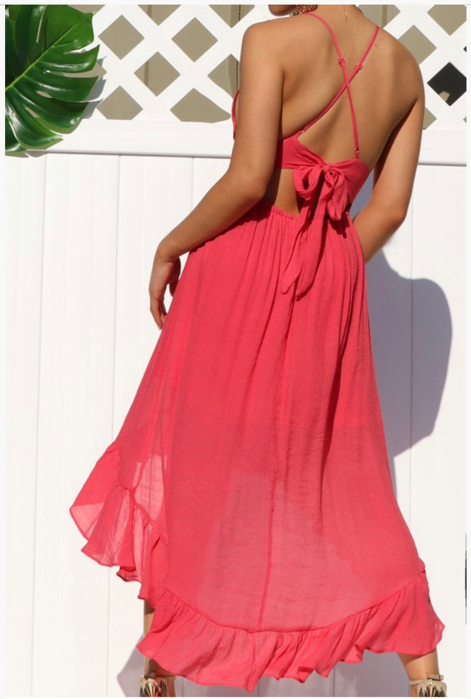 Ciara Lace Asymmetrical High low dress Kennedy Jade Ciara Lace Asymmetrical High low dress Kennedy Jade